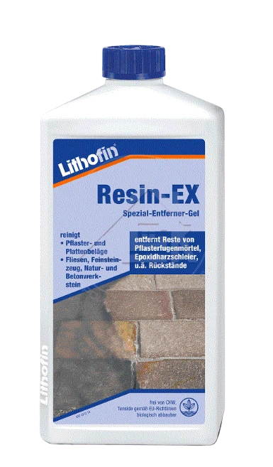 Средство специальный очищающий гель Resin-EX, Lithofin, 1кг