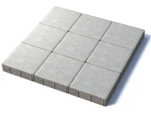Купите квадратную тротуарную плитку от производителя «Поревит»