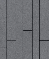 Тротуарная плитка Регата, 60 мм, гранит, серый