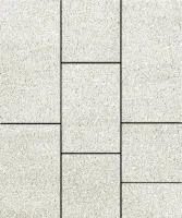 Тротуарная плитка Трио, 60 мм, белый