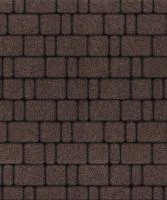 Тротуарная плитка Классико, 60 мм, гранит, коричневый