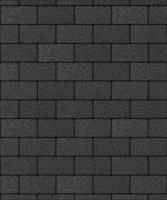 Тротуарная плитка Прямоугольник 200х100х80 мм, гранит, черный