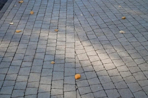 Тротуарная плитка Антик Б.3.А.6 гладкая белая