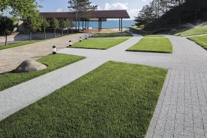 Купить бордюры  БР.100.20.8 (11) стоунмикс белый с черным от производителя - «Поревит»