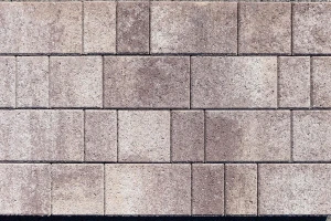 Тротуарная плитка Б.1.Фсм.6 гранит (н/м) листопад (бело-бежево-коричневый)