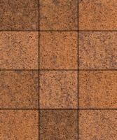 Тротуарная плитка Квадрат 300х300х60 мм, гранит, Арабская ночь