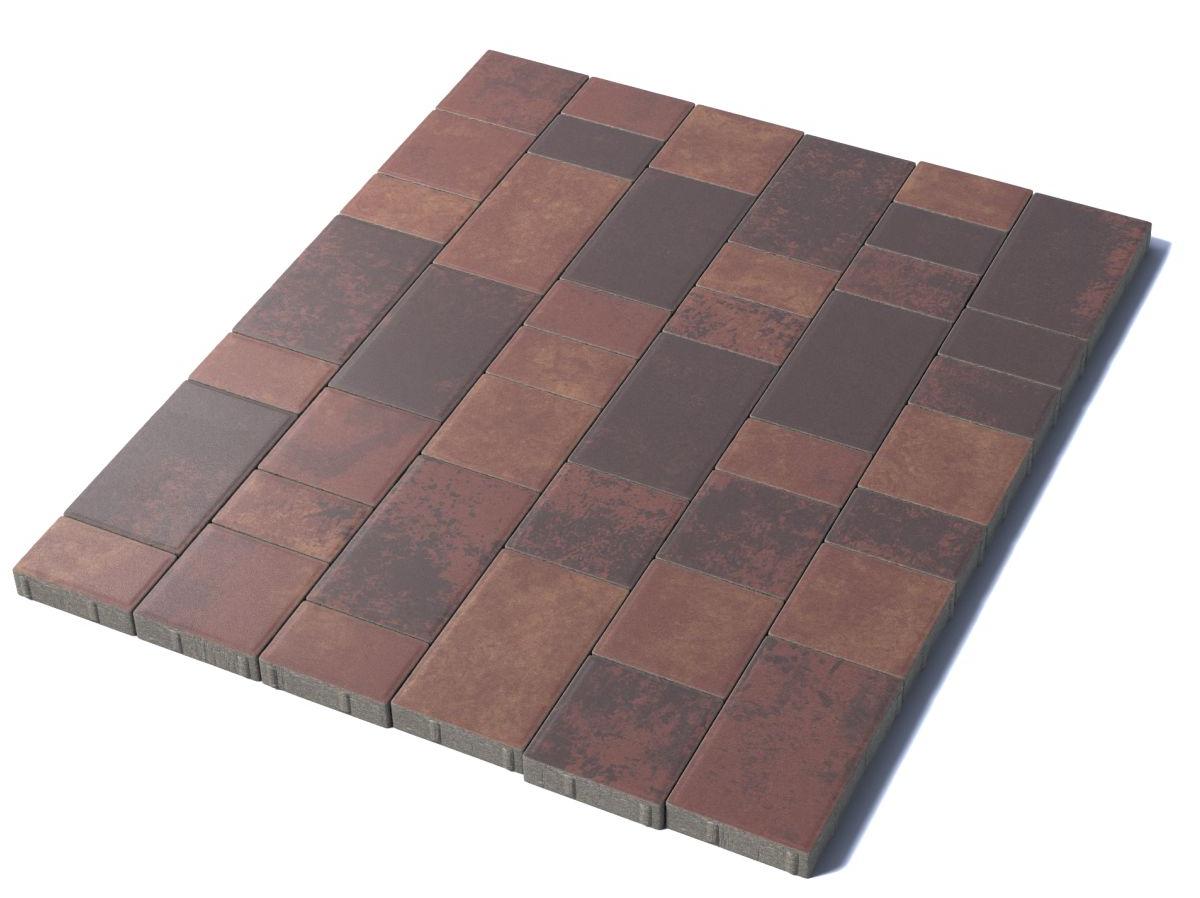 Тротуарная плитка Старый город, 40 мм, Арабская ночь