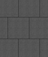 Тротуарная плитка Квадрат 400х400х60 мм, гранит, серый