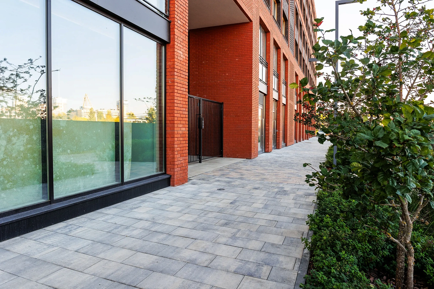 Жилой комплекс Речной порт, благоустройство