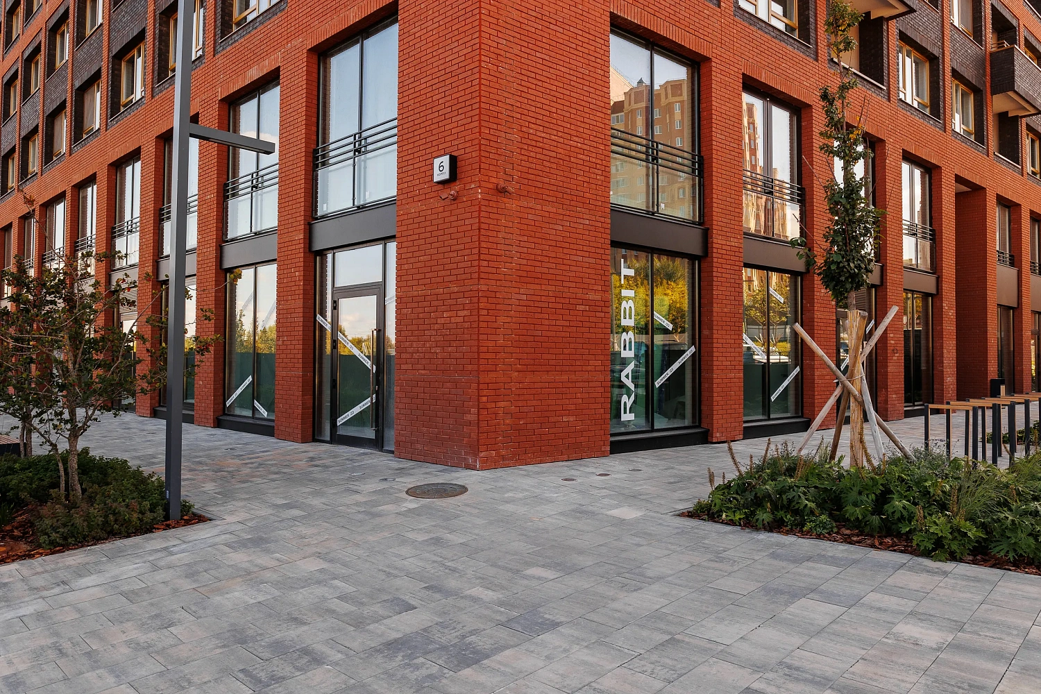 Жилой комплекс Речной порт, благоустройство