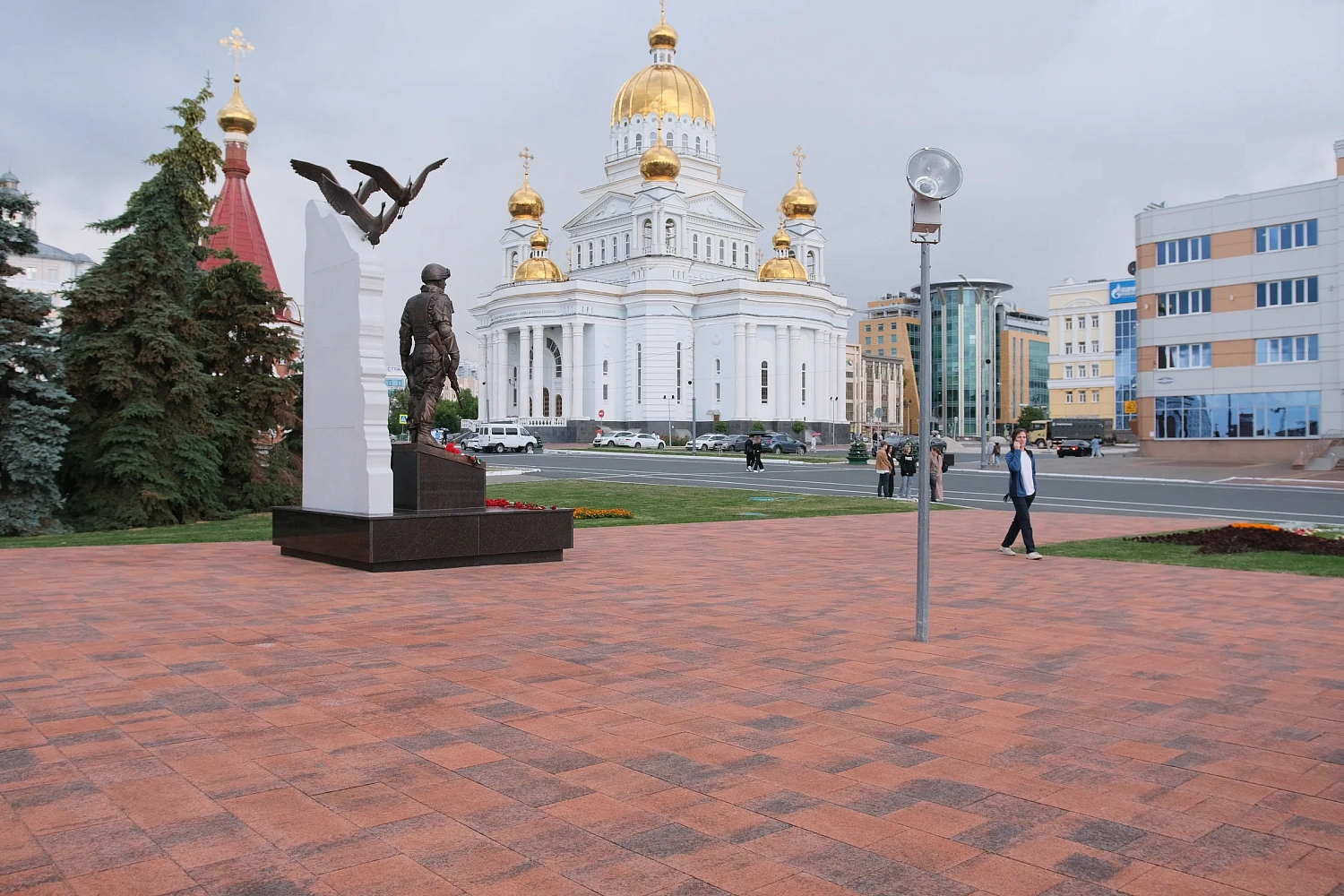 Площадь Победы в Саранске (Республика Мордовия)