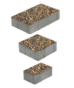 Купите тротуарную плитку Б.1.Фсм.6 гладкий листопад (красный,коричн,оранжевый) - Арабская ночь