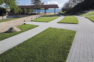 Купить бордюры  БР.100.20.8 (11) стоунмикс белый с черным от производителя - «Поревит» Купить бордюры  БР.100.20.8 (11) стоунмикс белый с черным от производителя - «Поревит»