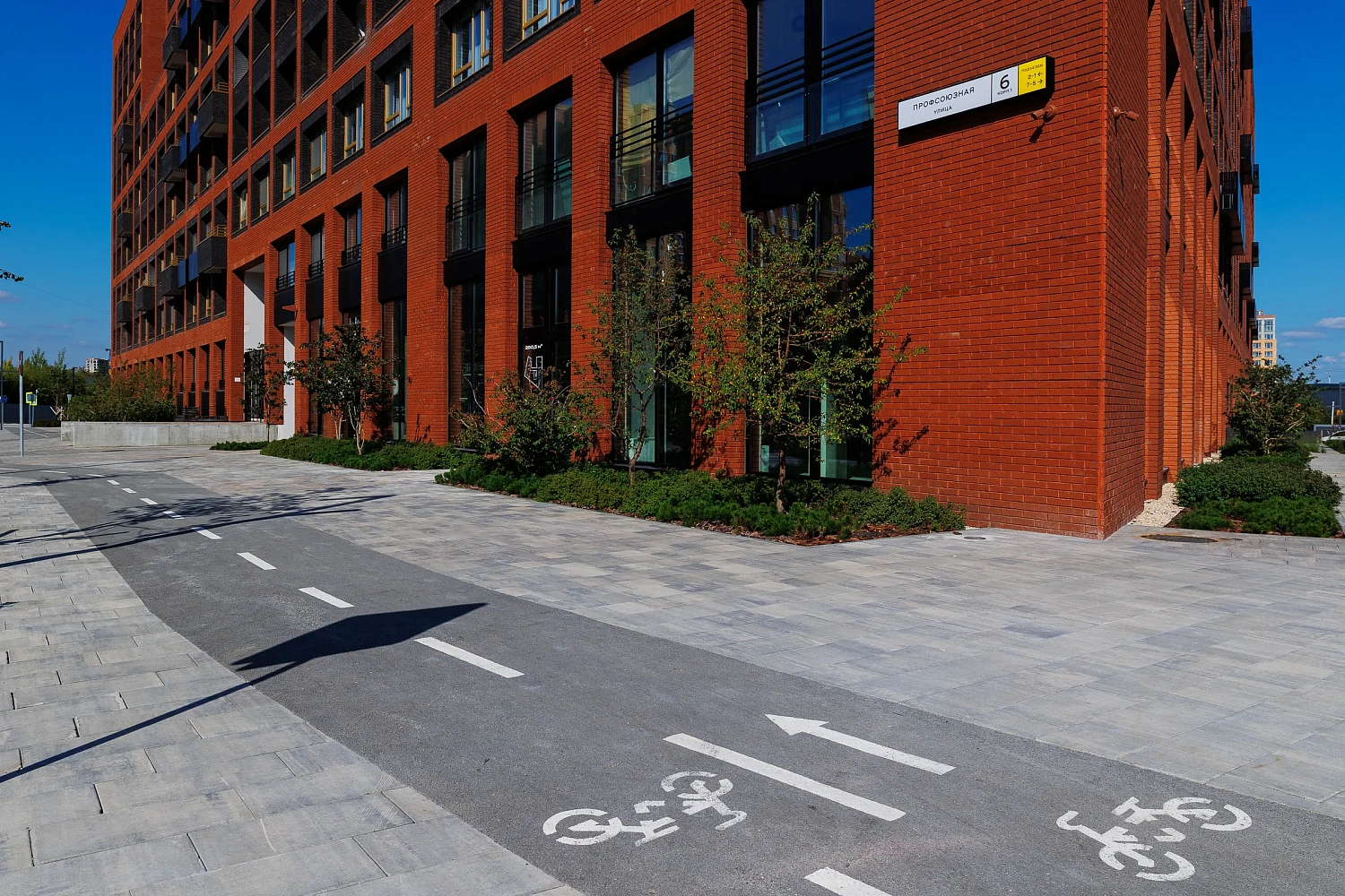 Жилой комплекс Речной порт, благоустройство