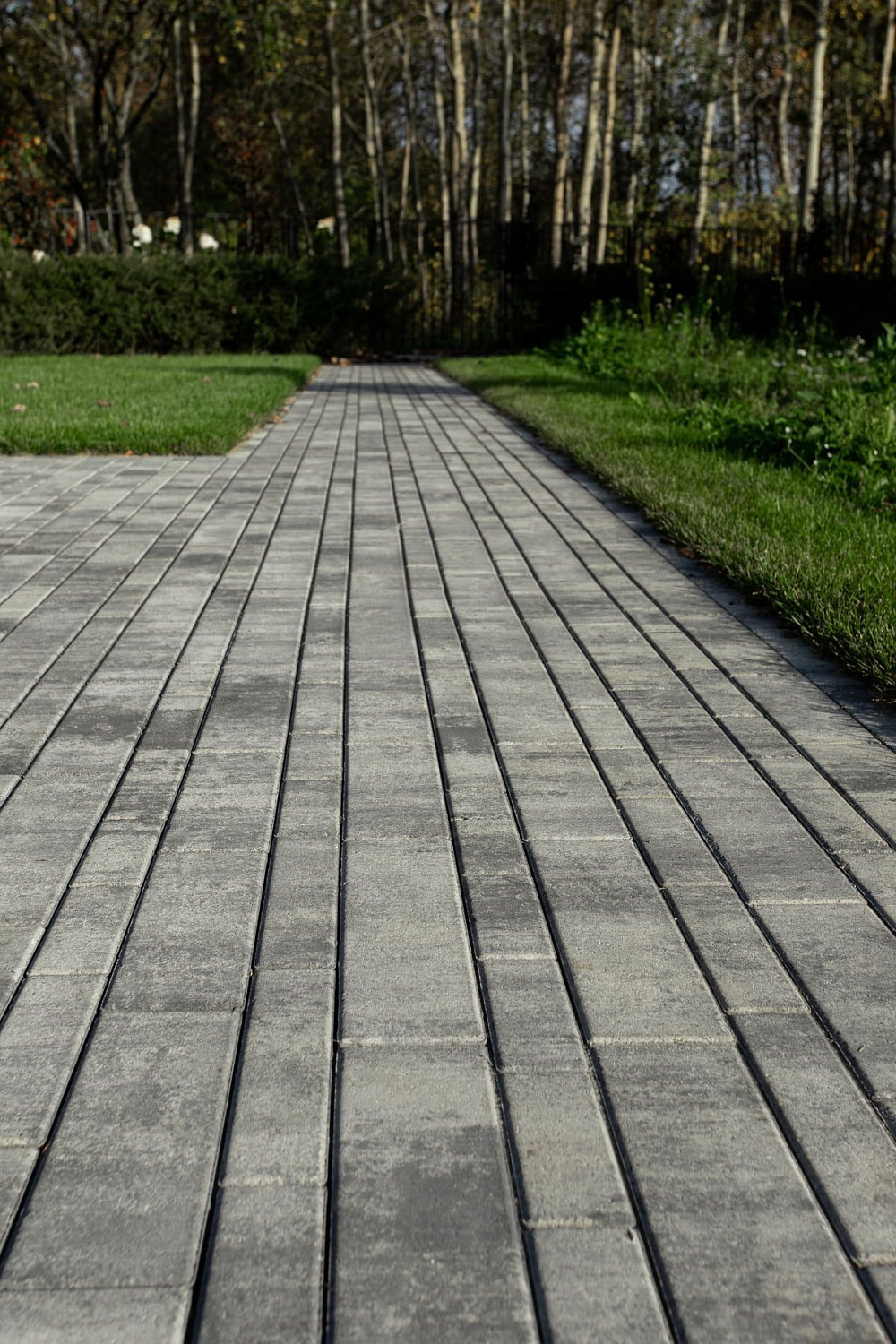 Ландшафтный дизайн в Тюмени с плиткой Ригель, Трио, 300х900 мм Ландшафтный дизайн в Тюмени с плиткой Ригель, Трио, 300х900 мм