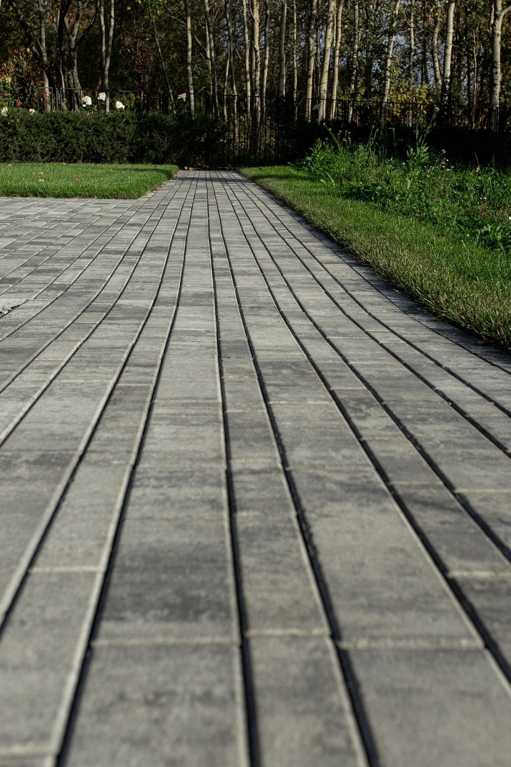 Ландшафтный дизайн в Тюмени с плиткой Ригель, Трио, 300х900 мм Ландшафтный дизайн в Тюмени с плиткой Ригель, Трио, 300х900 мм