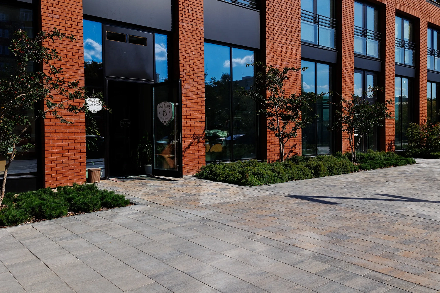 Жилой комплекс Речной порт, благоустройство