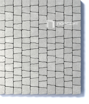 Тротуарная плитка Антик Б.3.А.6 гладкая белая