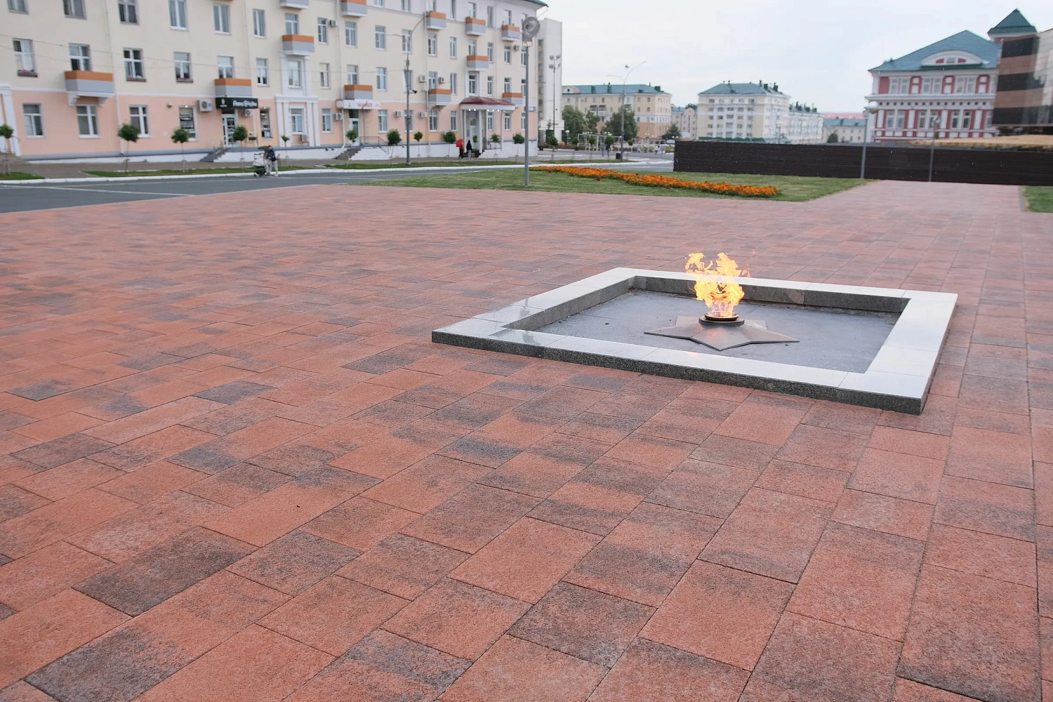 Площадь Победы в Саранске (Республика Мордовия)