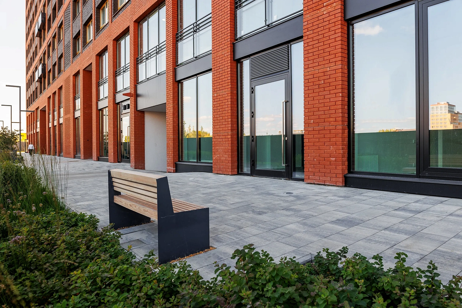 Жилой комплекс Речной порт, благоустройство